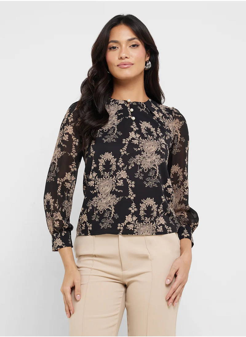 ELLA Printed Top