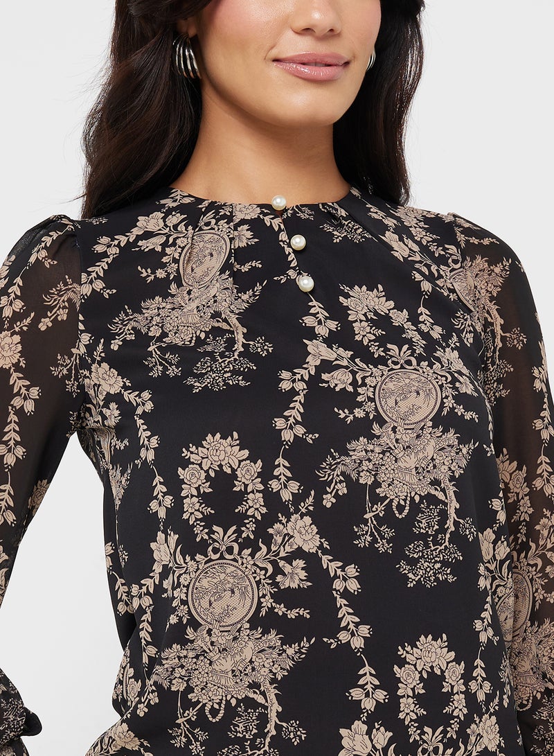 ELLA Printed Top  - Image 3