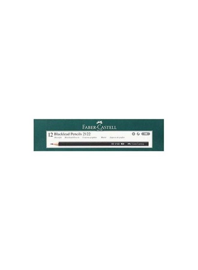 Pack Of 12 Goldfaber Graphite Pencil- Hb 2122 Black