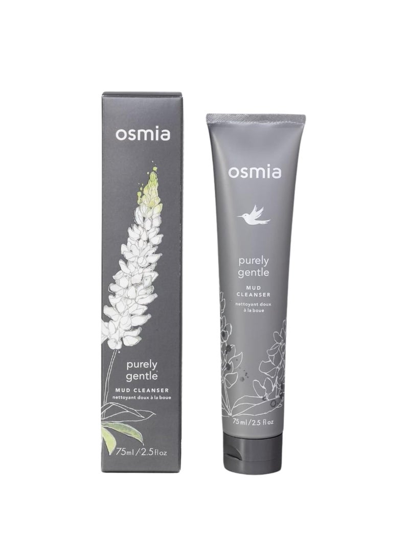 Osmia Organics - Osmia Organics Natural Purely Gentle Mud Cleanser  Clean Beauty For Healthy Skin 25 fl oz  75 ml - Image 1