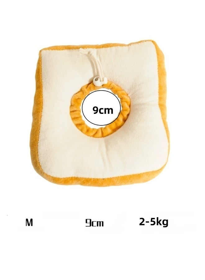 Oldzhan Cat and Dog Neck Ring Sterilization Shame Ring Anti Lick and Anti Scratch Pet Collar Suitable for Toast for Cats and Dogs (m) - Image 2