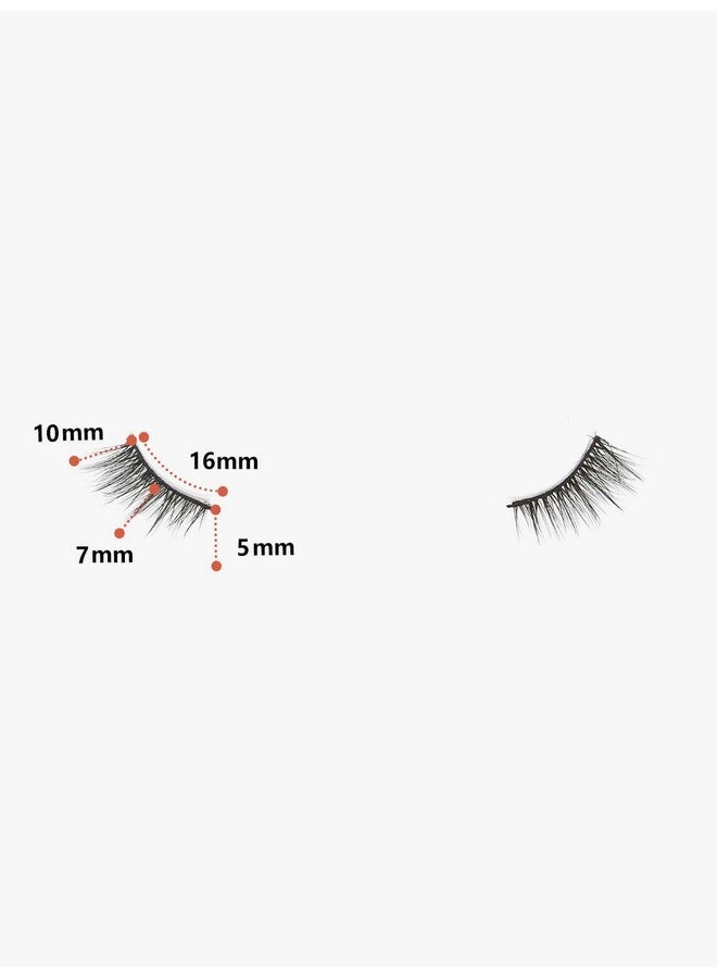 Gmagictobo False Eyelashes Natural Half Lashes Wispy Lashes Pack Short 3D Faux Mink Lashes Soft Fake Eye Lashes 7 Pairs Multipack - Image 5