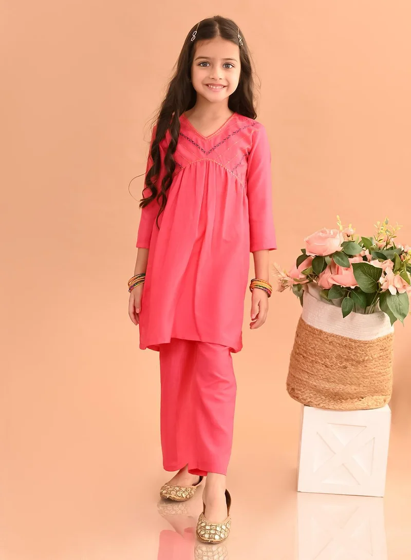 ليل بيكس طقم كورتا للبنات