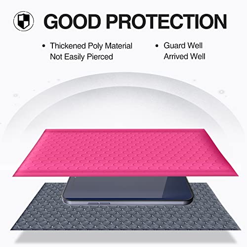 UCGOU Bubble Mailers 6x10 Inch Hot Pink 25 Pack Usable Size 6x9 Inch Poly Padded Envelopes Small Business Mailing Packages Waterproof Boutique Shipping Bags for Jewelry Makeup Supplies #0 - Image 5
