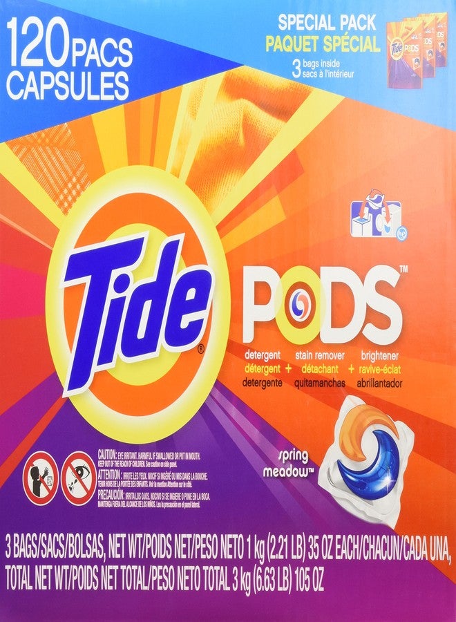 Tide Pods (Spring Meadow) - 132 Count - Image 3