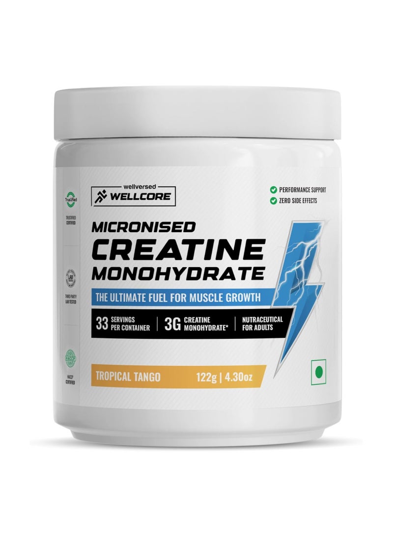Wellversed Wellcore Creatine Monohydrate Tropical Tango 122g  - Image 1