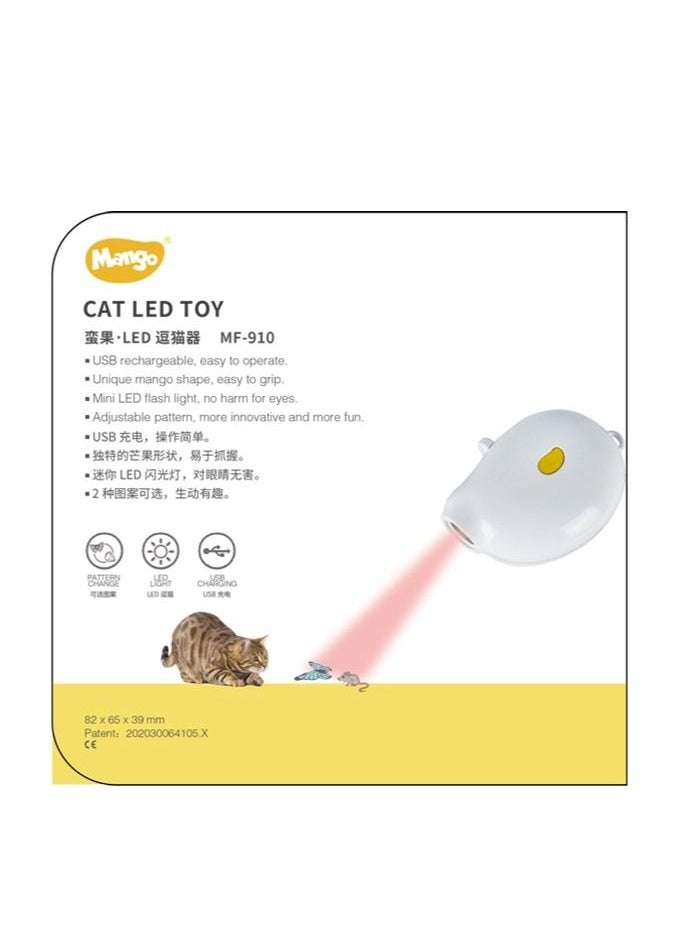 Mango Led Cat Toy - pzsku/ZCADBADEF7604368D61ECZ/45/_/1644055357/ff7b725b-f390-42d4-aeca-0440f346e530