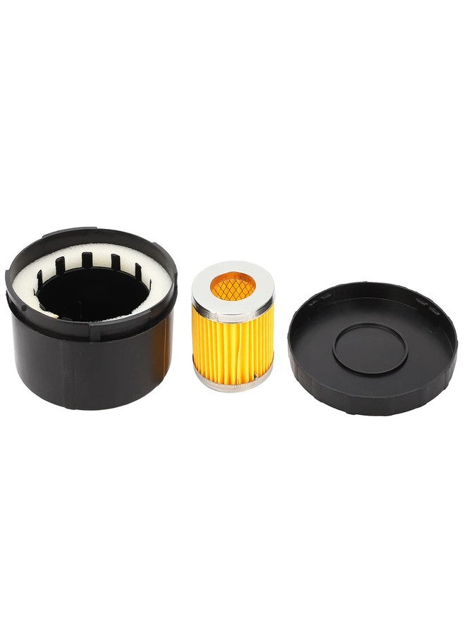 ناروت فلتر هواء ضاغط الهواء، أجزاء ضاغط الهواء المركزي، كاتم صوت ضاغط الهواء 3/4 25 مم قطر مدخل الفلتر 80 مم غلاف بلاستيكي دائري كاتم صوت - Image 2