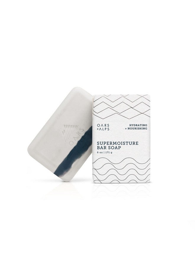 Oars + Alps Supermoisture Moisturizing Men'S Bar Soap, Dermatologist Tested And Made With Clean Ingredients, Travel Size, 1 Pack, 6 Oz - Image 1