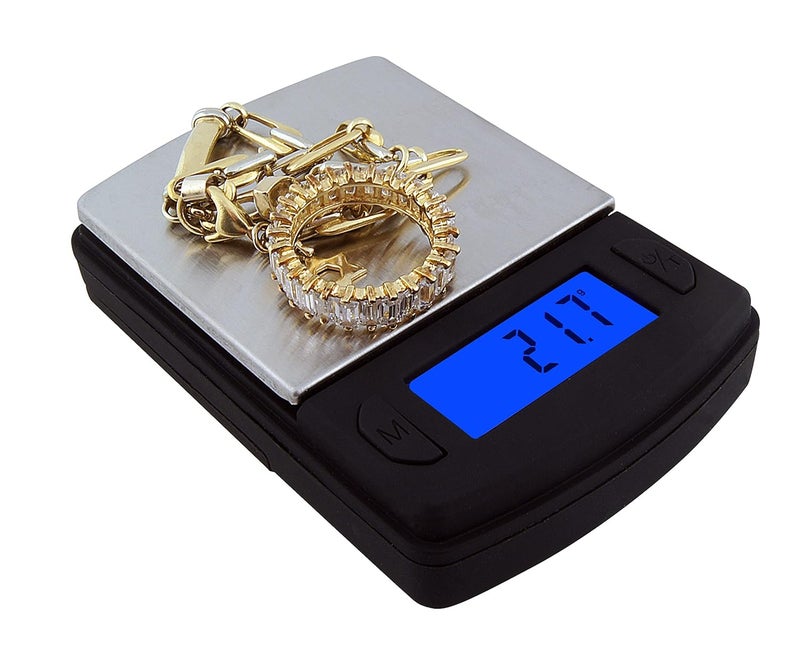 Gemoro Platinum V600M | Durable Precise Jewelers Countertop Portable Mini Scale | Digital Precision Tool with Expert Professional Reading & Accuracy 600g x 0.1g Readability V Series - Image 1