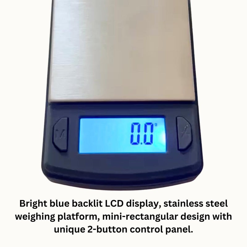 Gemoro Platinum V600M | Durable Precise Jewelers Countertop Portable Mini Scale | Digital Precision Tool with Expert Professional Reading & Accuracy 600g x 0.1g Readability V Series - Image 4