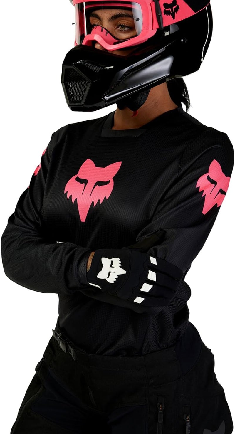 Fox Racing Women's Blackout Jersey, Windbreaker, Black, XL - Image 2