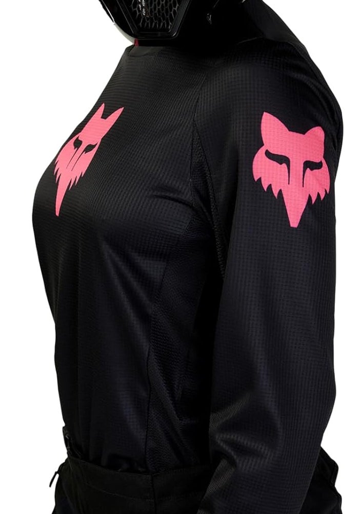 Fox Racing Women's Blackout Jersey, Windbreaker, Black, XL - Image 4