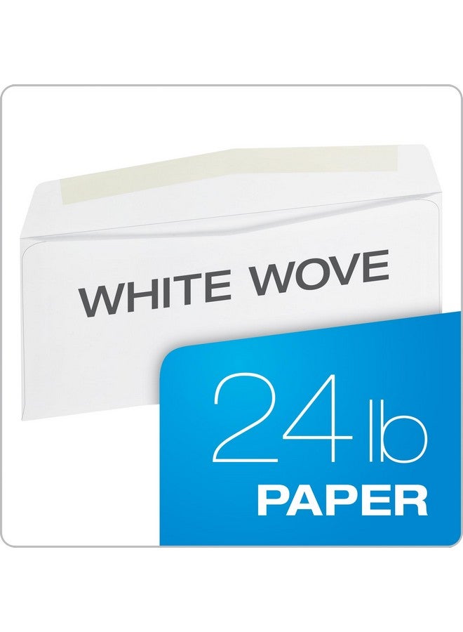 Quality Park #9 Envelopes, Letter Size White Mailing Envelopes, 3-7/8 X8-7/8 Inch, No Window Business Envelopes, Gummed Closure, 500/Box (Qua90090) - Image 5