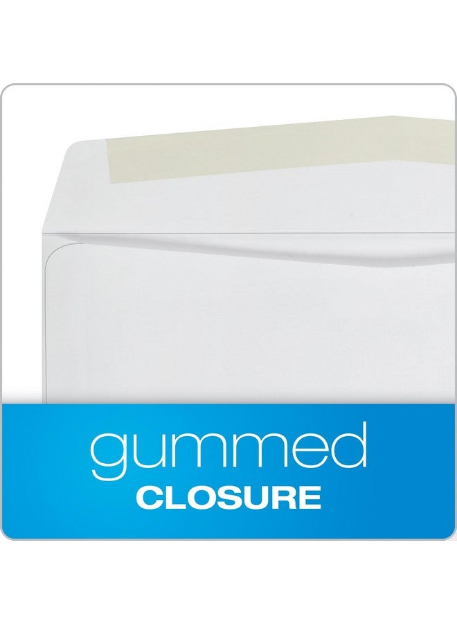 Quality Park #9 Envelopes, Letter Size White Mailing Envelopes, 3-7/8 X8-7/8 Inch, No Window Business Envelopes, Gummed Closure, 500/Box (Qua90090) - Image 3