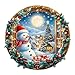 Purdicra Wooden Puzzles for Adults Snowmans Vigil Wooden Jigsaw Puzzle Unique Animal Shaped Wood Puzzles Adult Christmas Birthday Gifts for FriendsFamily Home Decor 114 11in 200pcs - Image 2