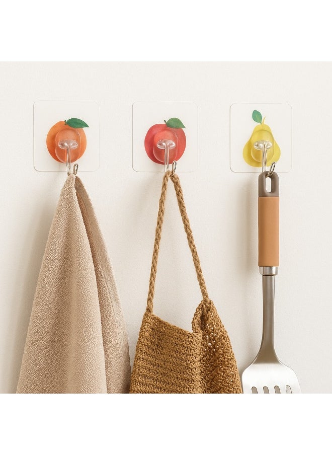 Transparent multi-use hangers - strong   Package contains 6 pieces 