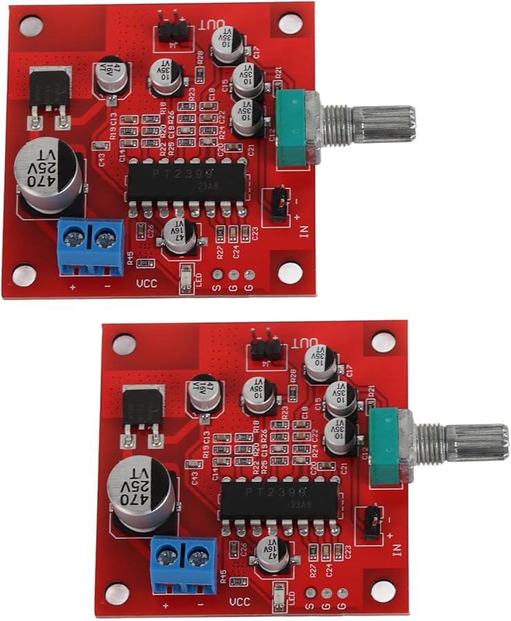 مضخم ميكروفون مكثف، وحدة مكبر صوت، تيار مستمر 6-15 فولت، تطبيق تخزين بسعة كبيرة - Image 1