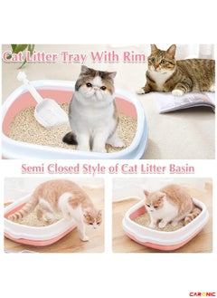 Large Pet Litter Box with Heightening Anti Splashing Litter Tray With Scoop Removable Prevent Sand Leakage - pzsku/ZCADC3E02B40BF9FD4865Z/45/_/1701426517/60fcfebc-d67c-4372-a161-1217e0d39d76