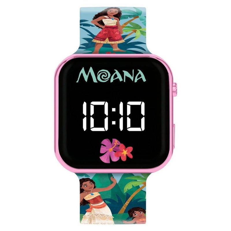 Disney Princess Moana LED Digital Watch (Pink) - Image 2
