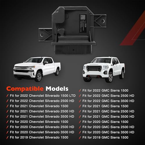 ATRACYPART 13540028 Fuel Pump Control Module | Replcaement for 2019-2022 GMC Sierra 1500 Silverado 1500, 2020-2022 Silverado 2500HD 3500HD, 2020-2022 GMC Sierra 2500HD 3500HD | Replaces# 13537053 - Image 3