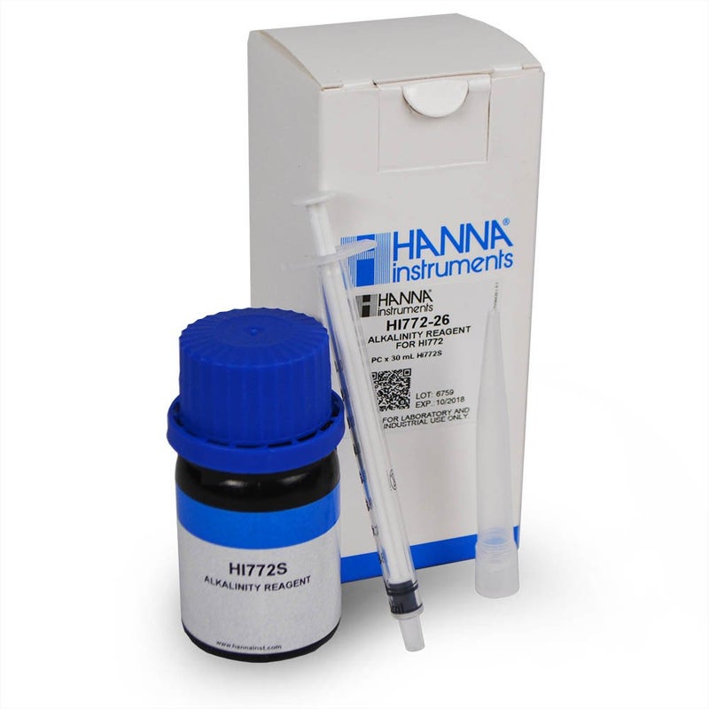 Hanna Instruments HI772-26 HI755-26 Alkalinity Checker Reagent (25 Tests) - Hanna Instruments