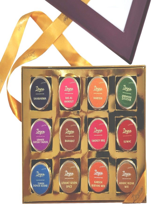 Doyen Flavours of Middle East Seasoning Gift Box - Contains 12 Exotic Seasonings - Image 3