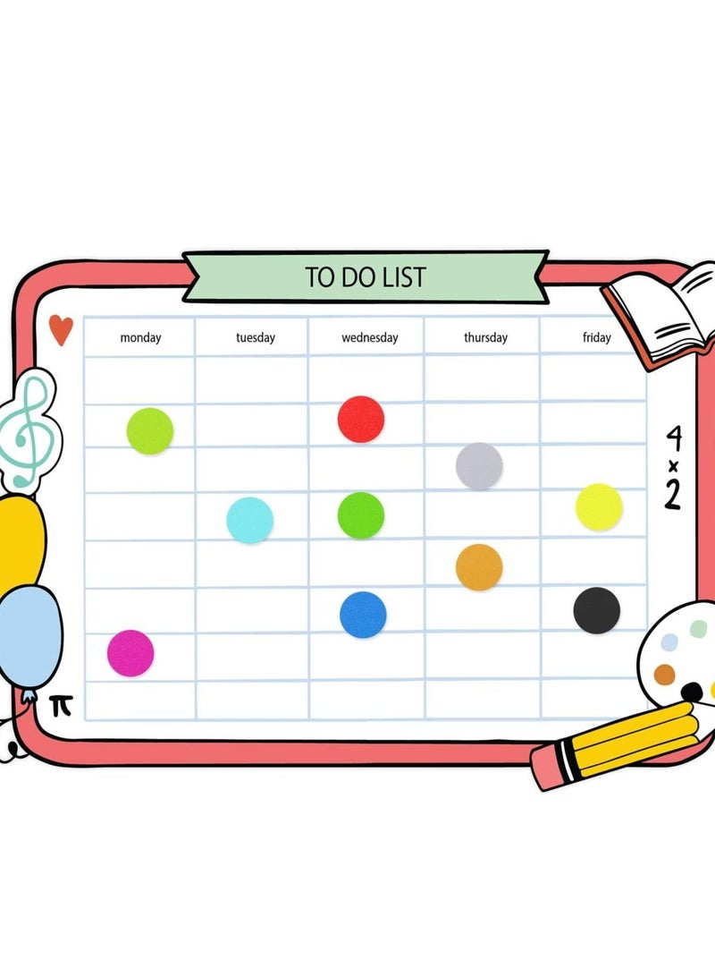 Captaintech Dot Sticker Label, Round Polka Circle Mega Bundle in Assorted 20color 2800pcs Color Coding Labels Self Adhesive Colored Stickers, 40 Sheets - Image 2