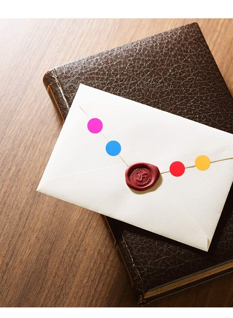 Captaintech Dot Sticker Label, Round Polka Circle Mega Bundle in Assorted 20color 2800pcs Color Coding Labels Self Adhesive Colored Stickers, 40 Sheets - Image 4