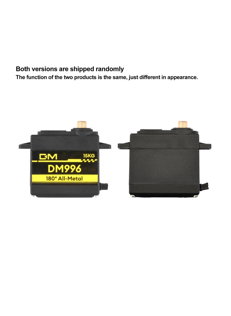 SYOSI - 2PCS High Speed Torque Digital Servo Motor, Metal Gear Servo Motor Precision Metal Gear Servo Motor Robust Metal Gear Digital Servo High-Speed Torque for RC Helicopter Airplane Car Boat Robot Controls - Image 1