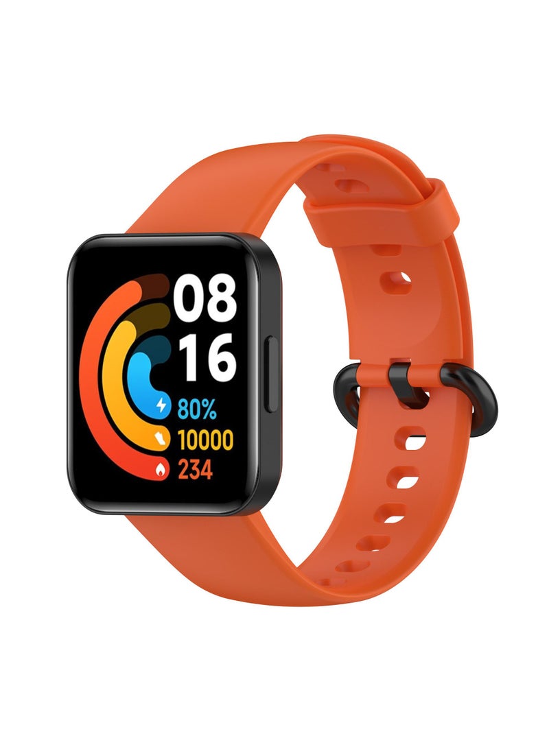 1Pcs Watch band for Redmi watch 2/Watch 2 lite watch strap Orange - Image 1