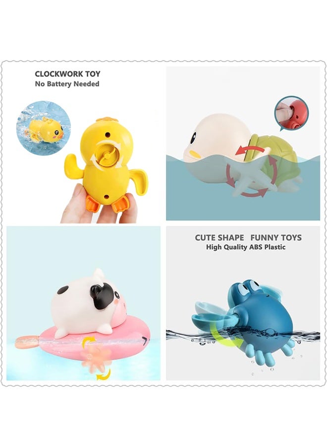 مستودع الأدوات ألعاب حمام سباحة قابلة للنفخ للأطفال، لعبة حمام سباحة عائمة بدون فتحة للحيوانات، للأطفال من سن 1 إلى 3 سنوات، ألعاب حيوانات سلحفاة دولفين عائمة، حمام سباحة للأطفال الصغار ولعبة مائية - Image 2