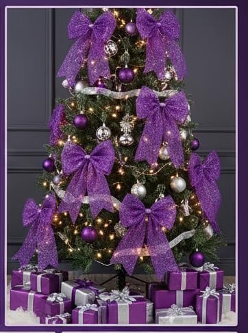 ProKart Premium Net Fabric Mesh Solid Glitter Cloth for Flower Bouquet, Trousseau Packing, Fabric for Gift Wrapping, Party Hall Decor, Sweet Boxes, Gift Decoration (20 Meters, Royal Purple) - Image 4
