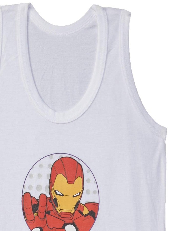 Bodycare Baby Boy's Regular fit Plain Undershirt (Pack of 3) (KIA9301-PK_White_18M-24M) - Image 3