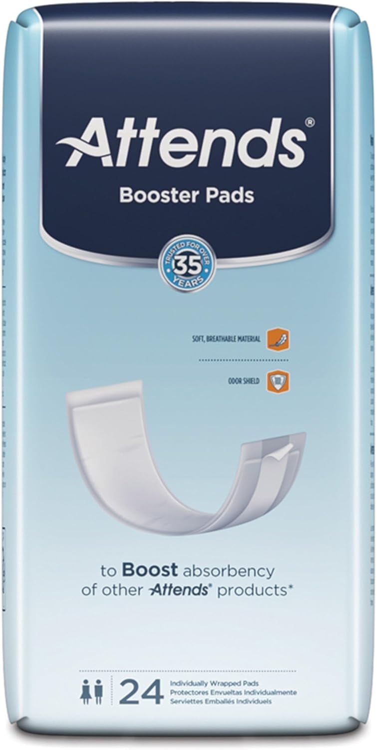 Attends Unisex Booster Pad Ultra Thin 35 x 11 BST0192 24 Ct - Image 3