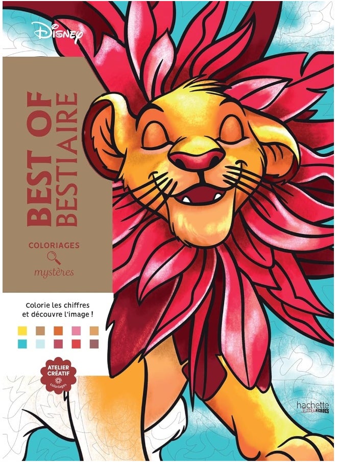 Coloriages mystères Disney - Best of Bestiaire  - Image 1