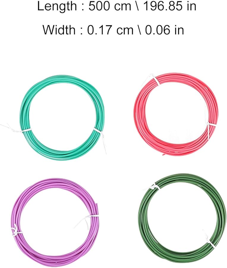 فاليكلود 3D قلم خيوط إعادة تعبئة 1.75 ملم PCL درجة حرارة منخفضة 20 لون 5 متر للحرف الإبداعية - Image 3