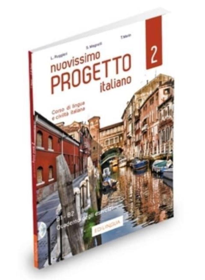 Nuovissimo Progetto italiano 2 + IDEE online code : Quaderno degli esercizi. B1-B2