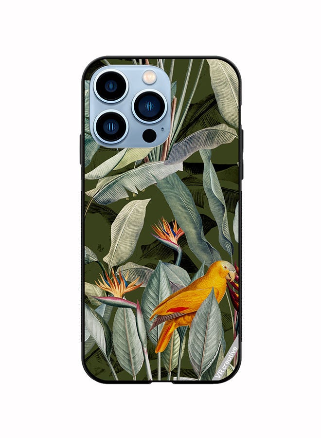 VR CREATIVE Protective Case Cover For Apple iPhone 14 Pro Green Jungle Design Multicolour - Image 1