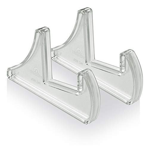 Acrimet Pocket File Holder Horizontal Design Brochure Display (for Wall Mount or Countertop Use) (Removable Supports Included) (Letter Size) (Clear Crystal Color) - Image 5
