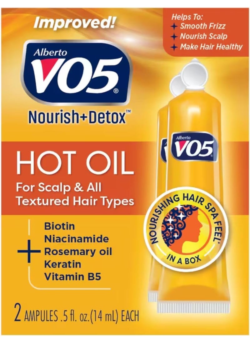 Alberto VO5 - VO5 HOT OIL 2PK MOISTUR - Image 1