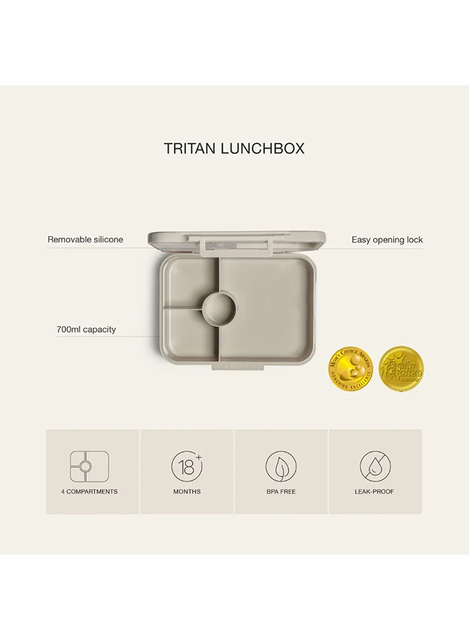 Citron Tritan Lunchbox - Vehicles Design - Leakproof Bento Lunchbox for Kids