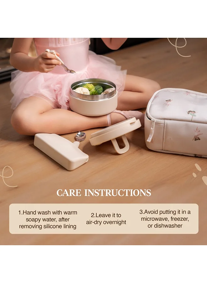Citron Tritan Lunchbox - Vehicles Design - Leakproof Bento Lunchbox for Kids