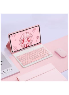Samsung Galaxy Tab A9 Plus Keyboard Case, with Mouse Detachable Wireless Bluetooth Keyboard + Pen Holder Case