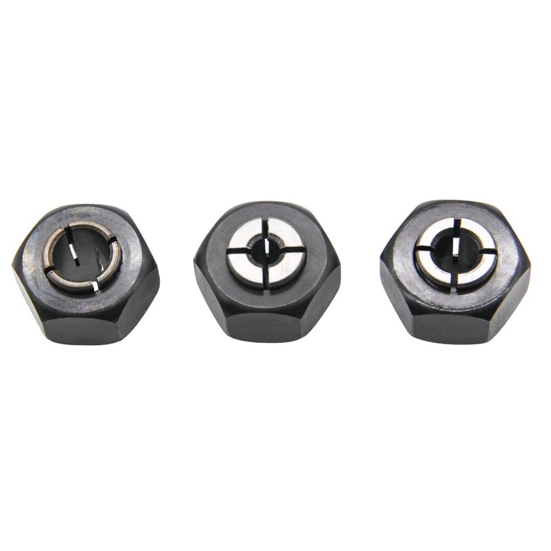 Thaekuns مجموعة كوليت راوتر 3 قطع ثايكونز 42999 1/4"، 42950 1/2" و 42975 3/8" تناسب نماذج بورتير كابل - Image 2