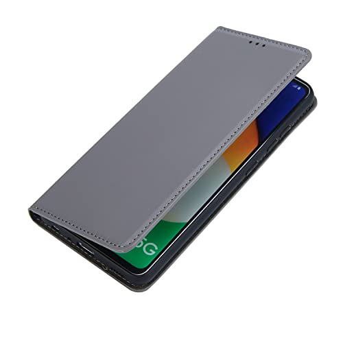 Arbuda flip Cover for Oneplus Nord CE 5G Faux Leather Wallet flip case Cover - Grey - Image 2