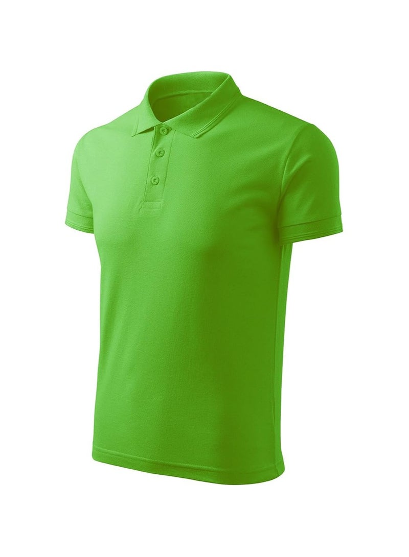 PRINTSHOP4ME Pack Of 10 Pcs Women's Regular-Fit Golf Polo T-shirt Pure Cotton Short Sleeve 220 GSM Basic Colors  - Image 5