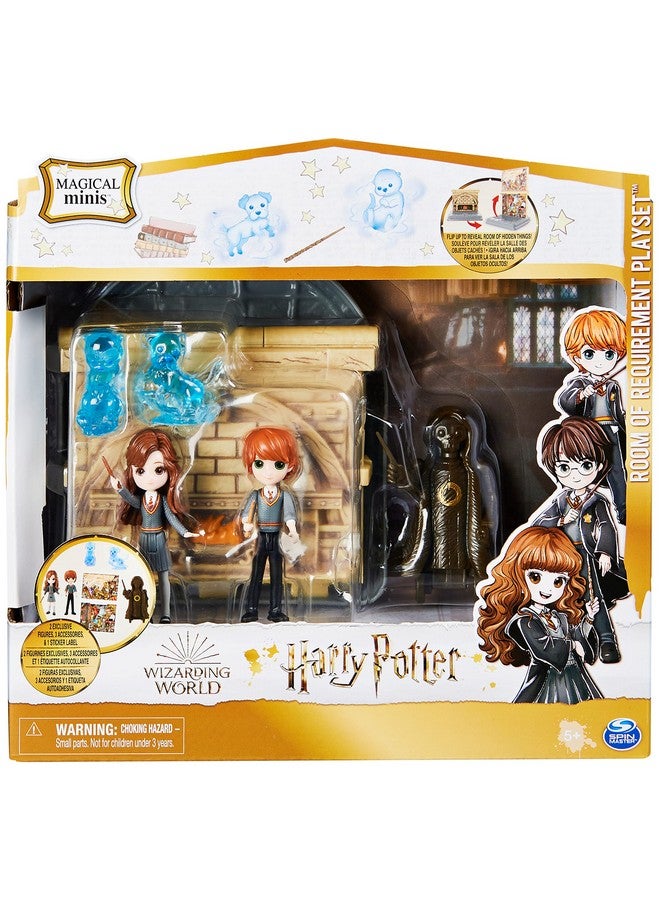WIZARDING WORLD Harry Potter, Room Of Requirement 2-In-1 Transforming Playset With 2 Exclusive Figures And 3 Accessories, Kids Toys For Ages 5 And Up - Image 2