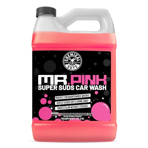 Chemical Guys Mr. Pink Foaming Car Wash Soap, High-Suds pH-Balanced Car Shampoo, Safe for Wax & Sealants, Works with Foam Cannons & Bucket Wash, Safe on All Paint Finishes, 128 oz, Candy Scent - Image 2