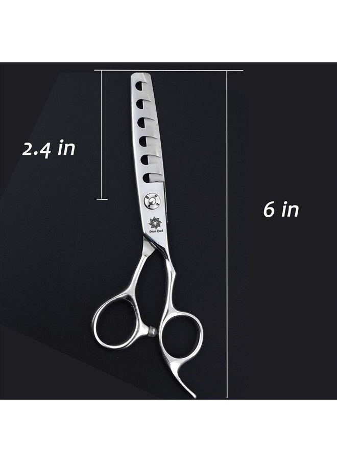 Dream Reach - Professional 6 inch Hair Cutting Scissors Japanese 440C Steel Thinning Shear for Men/Women Cutting for Salon/Barber/Home - Image 1